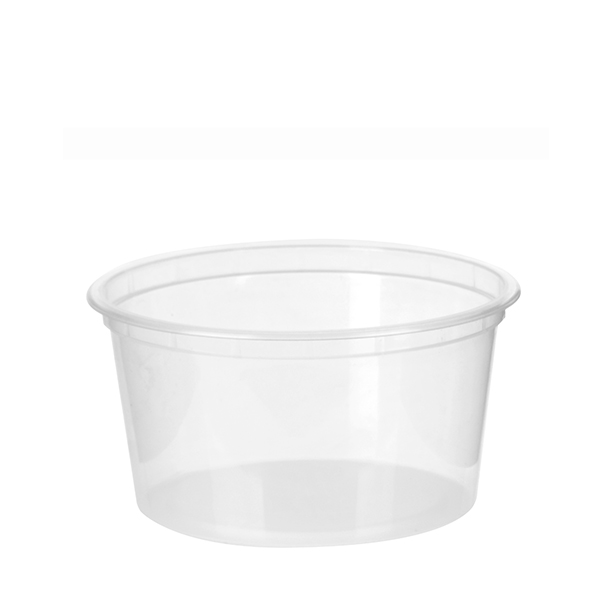 Chanrol Plastic Dip Containers 250mL Bases (Carton of 1000)