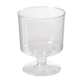 170mL One Piece Clear Wine Goblets