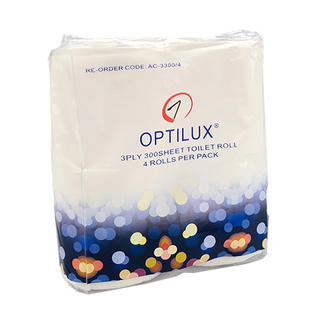 Optilux 3 Ply 300s Toilet Paper
