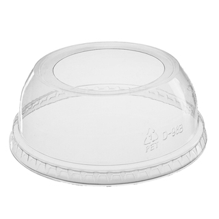 Greenmark Dome Lid with Large Hole for PET Cup