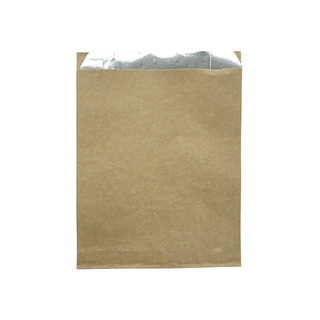 Greenmark Small Foil Lined Paper Bag Plain Brown BFB2