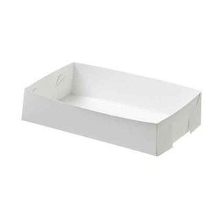 Paper Food Tray White Small