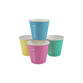 Pastel Single Wall 8oz Uni-Lid Truly Eco Paper Coffee Cup