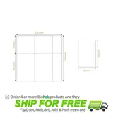 BioPak 1 Ply Tall Dispenser Napkin - White
