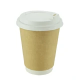 Kraft Double Wall 12oz Paper Coffee Cup