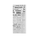 Newsprint Greaseproof Paper Third Sheet