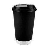 Premium 16oz Double Walled Paper Coffee Cup