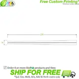 BioPak Individually Wrapped 21cm Wooden Chopsticks