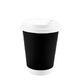 Premium 12oz Double Walled Paper Coffee Cup