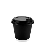 Premium 8oz Double Walled Uni-Lid Paper Coffee Cup