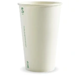 BioPak Single Wall 16oz Paper BioCup