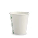 BioPak Single Wall 6oz Paper BioCup