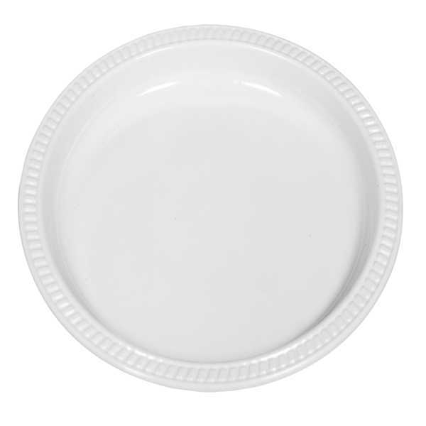Disposable Plastic Lunch Plate 180mm Budget 500s