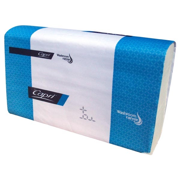 Capri Slimfold Interleave Towel 4000 Sheet Bulk Carton