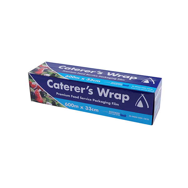 Alfresco BPA Free Caterers Cling Wrap 33cm x 600m With Easy Glide Cutter