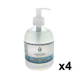Hand Sanitiser Gel 500mL Pump - 4 Pack