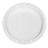 Disposable Plastic Dinner Plate 230mm - Budget
