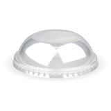 BioPak Clear Dome Lids For 8oz Ice Cream Cups