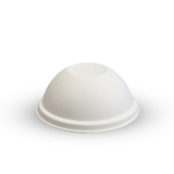 BioPak Sugarcane Dome Lids For 80mm Cold Cups