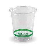 BioPak 200mL Clear Bioplastic Branded Cup