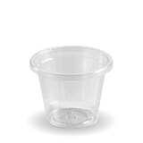 BioPak 30mL Clear Bioplastic Sampling Cup