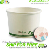 BioPak 16oz Hot Cold Paper Bowls [SP BRIGHTON]