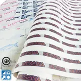 Printed Greaseproof 80,000 Sheets 165x212mm [Colours: 1]