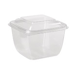 Square Sho Bowl 16oz with Hinged Lid