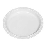 Disposable Plastic Oval Plate 315mm x 250mm - Budget