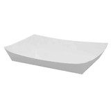 Paper Seafood Tray White Large