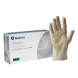 Clear Vinyl Gloves - Powder Free (L)