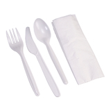 Cutlery Combo Pack - Fork/Knife/Spoon/Napkin Set