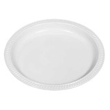 Disposable Plastic Oval Plate 275mm x 215mm - Budget