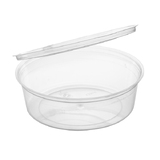 125mL Round Sauce Container With Hinged Lid