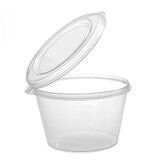 100mL Round Sauce Container With Hinged Lid