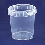 Round 870mL Tamper Evident Container Bases