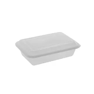 Rectangular Freezer Grade 1000mL Tamper Evident Container Set