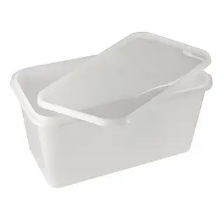 Rectangular Freezer Grade 5L Tamper Evident Container Set