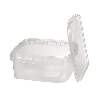 Square 500mL Tamper Evident Container Set