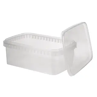 Rect 1.2L Tamper Evident Container Set