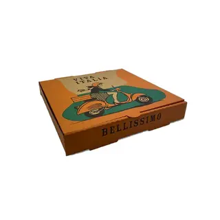 Greenmark Printed Pizza Box Brown 11 Inch