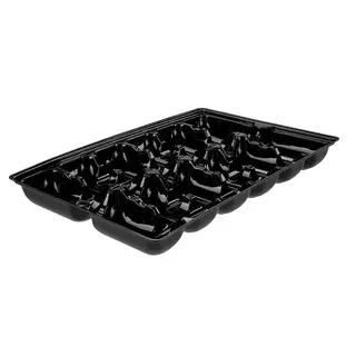 12 Pocket Oyster Tray Black