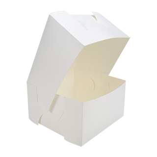 14x14x4 Cake Box with Separate Lid