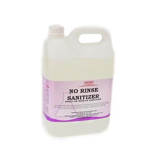 Spray On No Rinse Surface Sanitiser 5L
