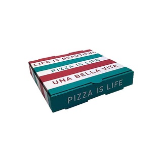 Greenmark Printed Pizza Box White 9 Inch