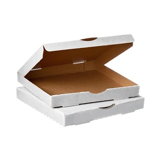 Greenmark Plain Pizza Box White 9 Inch