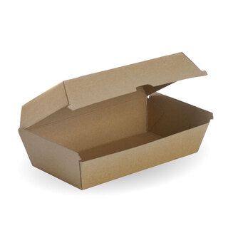 Large Brown Corrugated Snack Box