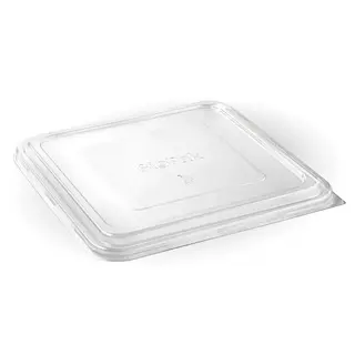 BioPak PET Lid For 3-5 Compartment Large Takeaway Containers