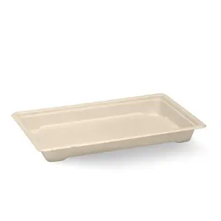 BioPak BioCane Sushi Tray Base - Large