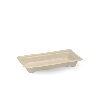 BioPak BioCane Sushi Tray Base - Small